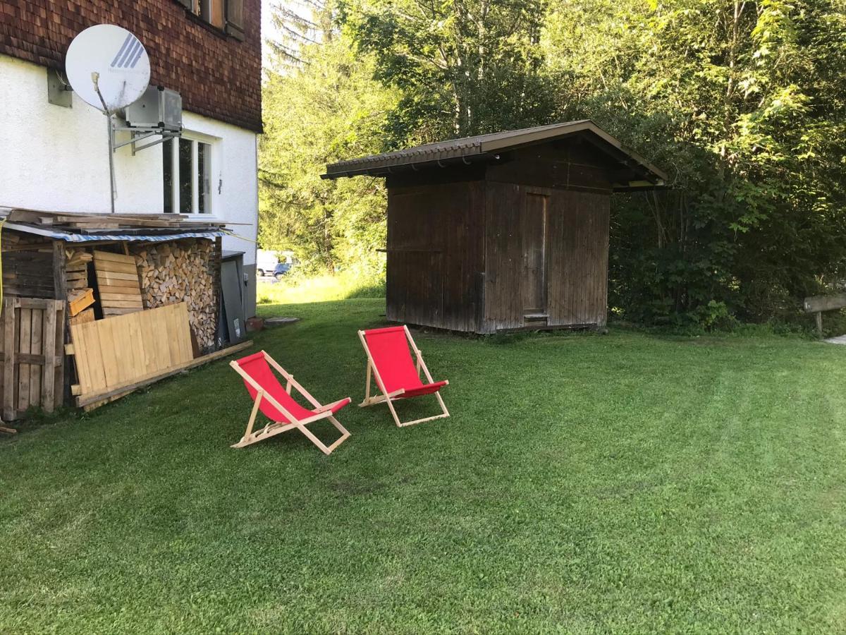 Ferienwohnung Morgentau Am Rande Der Wildnis Sibratsgfäll Eksteriør bilde