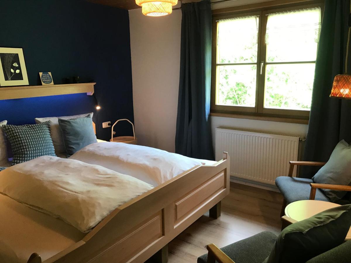 Ferienwohnung Morgentau Am Rande Der Wildnis Sibratsgfäll Eksteriør bilde